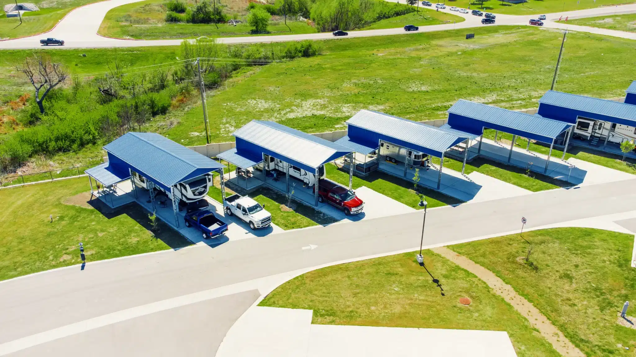 Premium Covered RV Sites